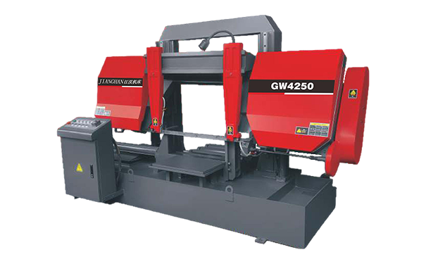 渝水GW4250双柱龙门卧式带锯床