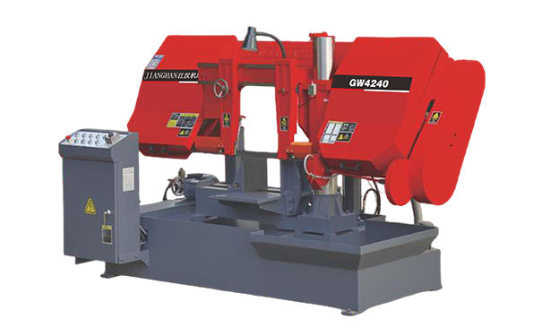 渝水GW4240双柱卧式带锯床